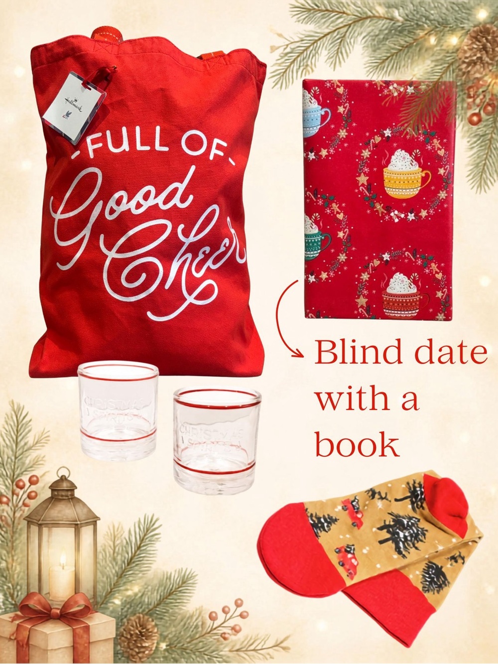 Hallmark “Cozy Christmas” & Blind Date With A Book Bundle # 2